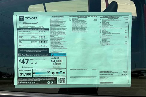 New 2025 Toyota Camry XSE image 20