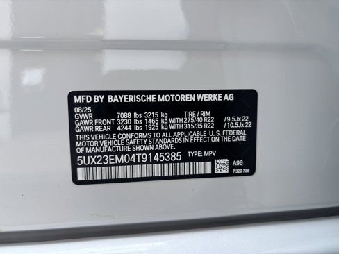 New 2026 BMW X7 xDrive40i w/ M Sport Package image 38