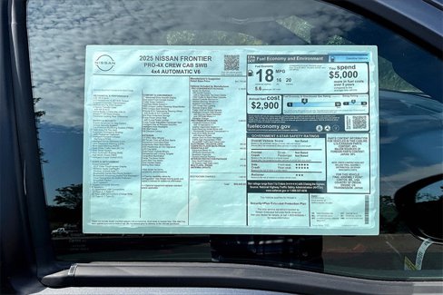 New 2025 Nissan Frontier PRO-4X w/ Pro Premium Package image 13