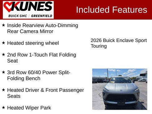 New 2026 Buick Enclave Sport Touring w/ Power Package image 4