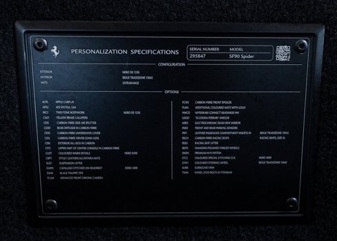 Certified 2023 Ferrari SF90 Spider image 30