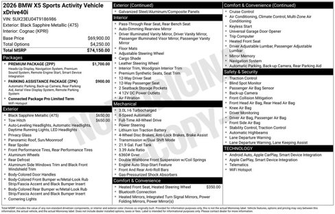 New 2026 BMW X5 xDrive40i w/ Premium Package image 2