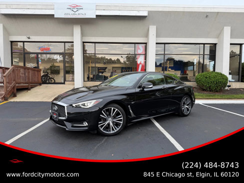 Used 2018 INFINITI Q60 3.0t Luxe image 1