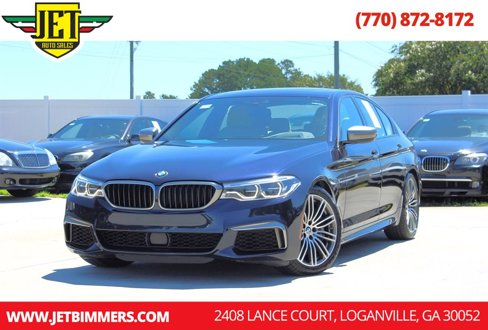 Used 2018 BMW M550i xDrive image 1