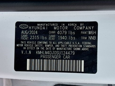 Certified 2025 Hyundai Elantra Blue w/ Cargo Package image 31