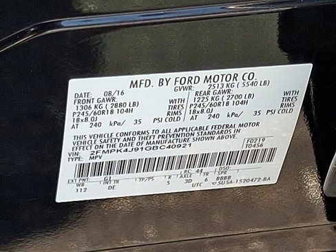 Used 2016 Ford Edge SEL image 26