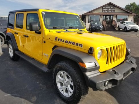 Used 2021 Jeep Wrangler Unlimited Sport image 1