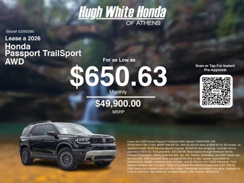 New 2026 Honda Passport TrailSport image 3