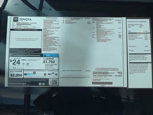 New 2026 Toyota Grand Highlander Limited image 21