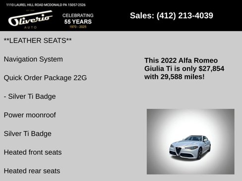 Used 2022 Alfa Romeo Giulia Ti image 5