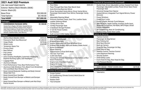 Used 2021 Audi SQ5 Premium w/ Convenience Package image 6