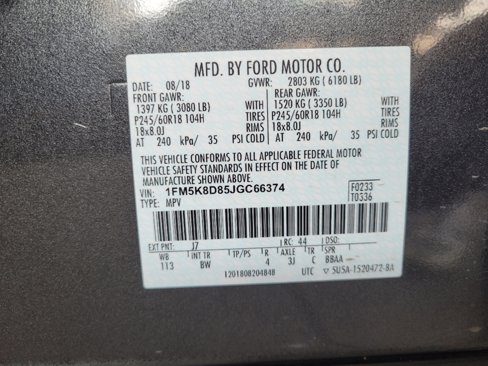 Used 2018 Ford Explorer XLT w/ Equipment Group 202A image 33