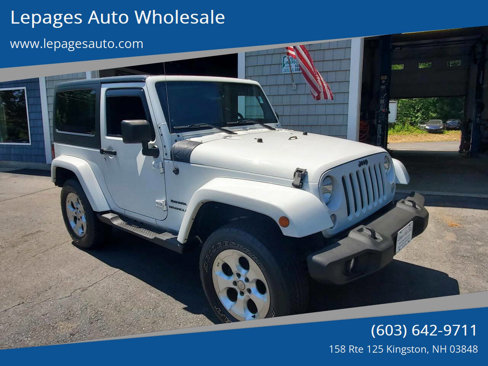 Used 2014 Jeep Wrangler Sahara w/ Connectivity Group image 1