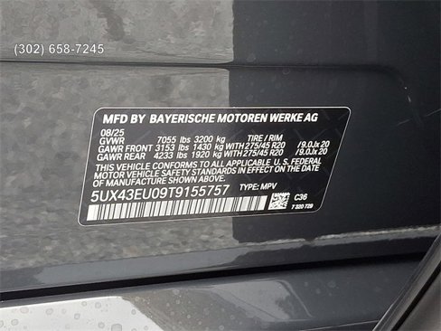 New 2026 BMW X5 xDrive50e w/ M Sport Package image 20