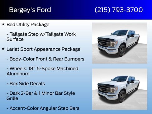 Certified 2022 Ford F150 Lariat w/ Equipment Group 502A High image 11