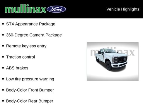 New 2025 Ford F350 4x4 Regular Cab Super Duty image 14