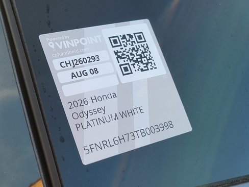 New 2026 Honda Odyssey Sport-L image 13