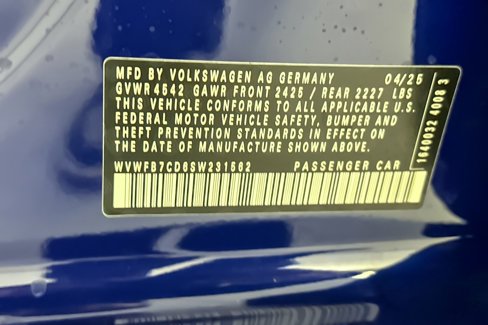 New 2025 Volkswagen Golf R Black Edition image 26