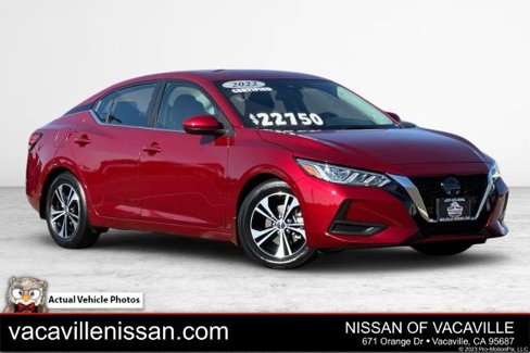 Certified 2022 Nissan Sentra SV w/ All-Weather Package image 1