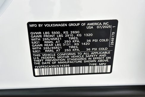 New 2025 Volkswagen Atlas SEL Premium R-Line image 28