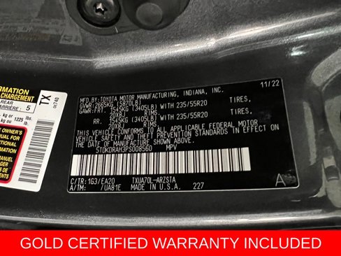 Certified 2023 Toyota Highlander XSE image 48