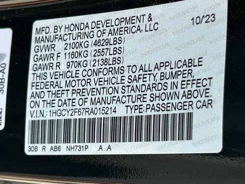 Used 2024 Honda Accord EX-L image 41