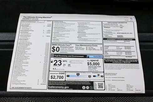 New 2026 BMW X7 xDrive40i w/ M Sport Package image 46