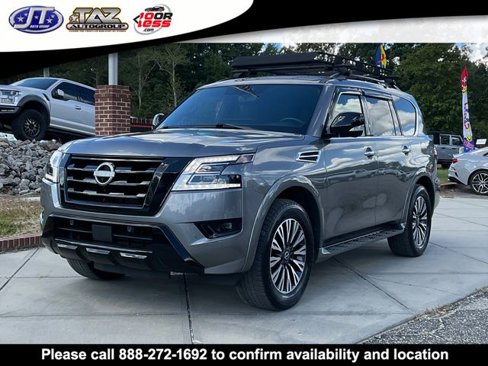 Used 2023 Nissan Armada SL w/ Midnight Edition Package image 3
