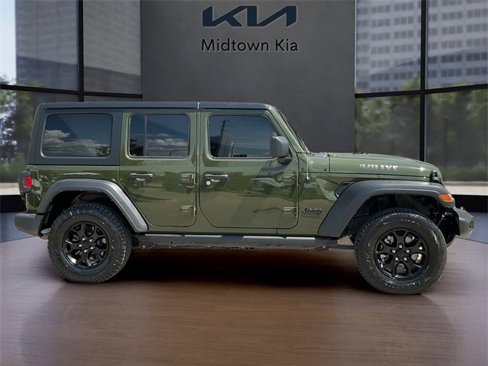 Used 2021 Jeep Wrangler Unlimited Sport image 2