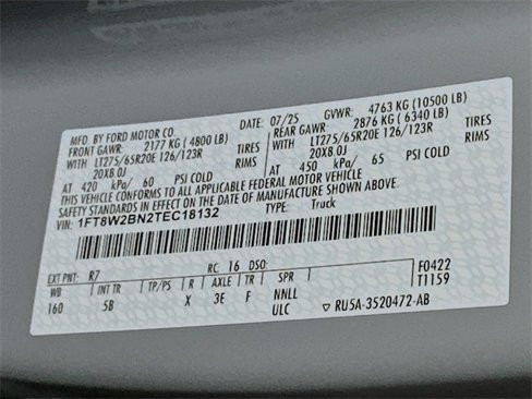 New 2026 Ford F250 Lariat image 17