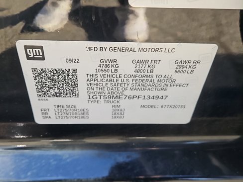 Used 2023 GMC Sierra 2500 SLE w/ SLE Value Package; image 7