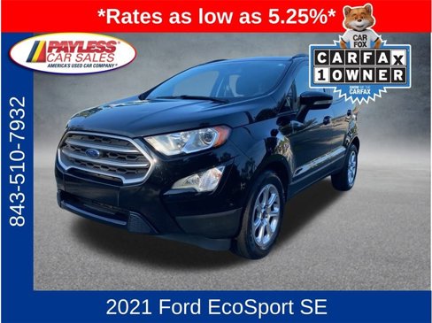 Used 2021 Ford EcoSport SE w/ SE Convenience Package image 1