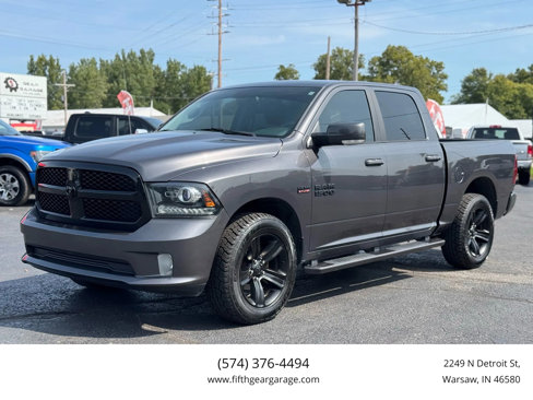 Used 2018 RAM 1500 Sport w/ Quick Order Package 26Q Night image 1