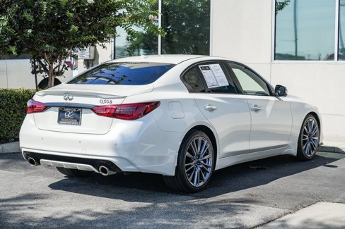 Certified 2022 INFINITI Q50 Red Sport 400 image 6