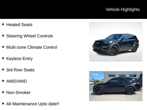 Certified 2024 Ford Explorer ST w/ Equipment Group 401A image 31