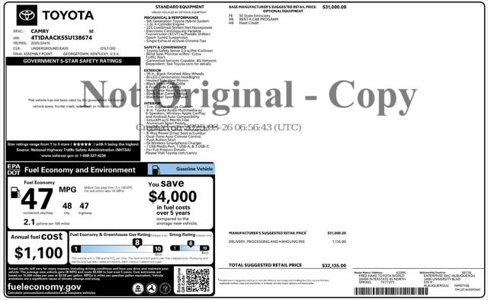Used 2025 Toyota Camry SE image 12