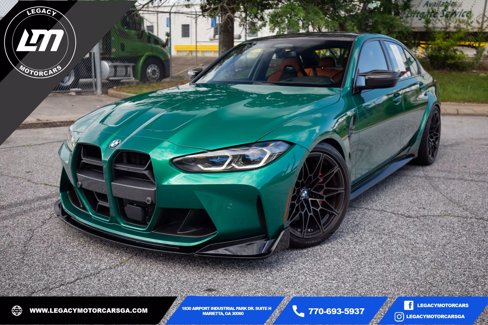 Used 2022 BMW M3 Competition w/ M Carbon Exterior Package image 1