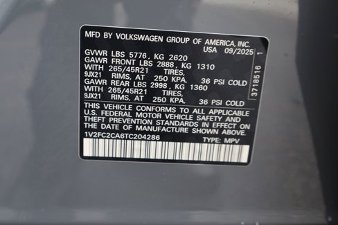 New 2026 Volkswagen Atlas Cross Sport SEL Premium R-Line image 45