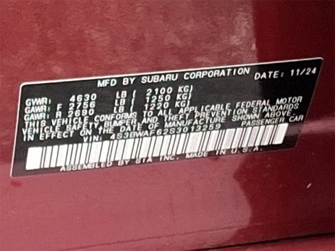 Certified 2025 Subaru Legacy Premium w/ Popular Package #1A image 28