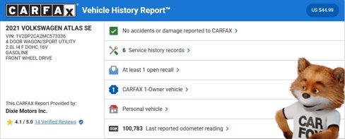Used 2021 Volkswagen Atlas SE image 22