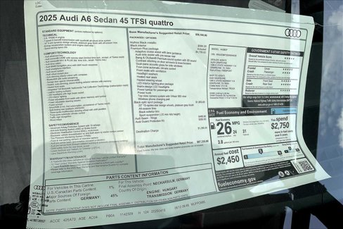 New 2025 Audi A6 Premium Plus image 18