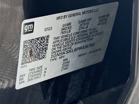 Used 2023 Chevrolet Tahoe Premier w/ Advanced Technology Package image 36