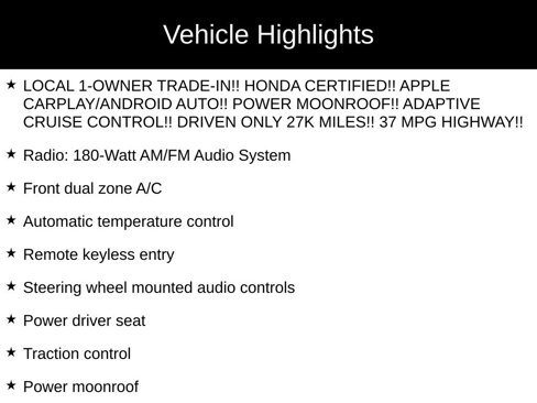 Certified 2023 Honda Accord EX image 34