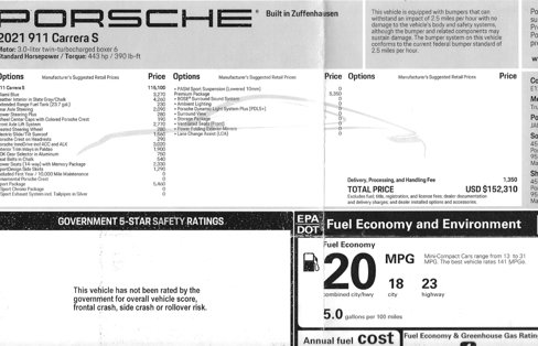 Used 2021 Porsche 911 Carrera S image 2