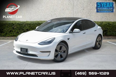 Used 2021 Tesla Model 3 Standard Range Plus image 1