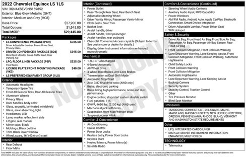 Used 2022 Chevrolet Equinox LS w/ LS Convenience Package image 1