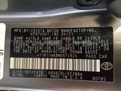 Used 2021 Toyota Camry LE image 33