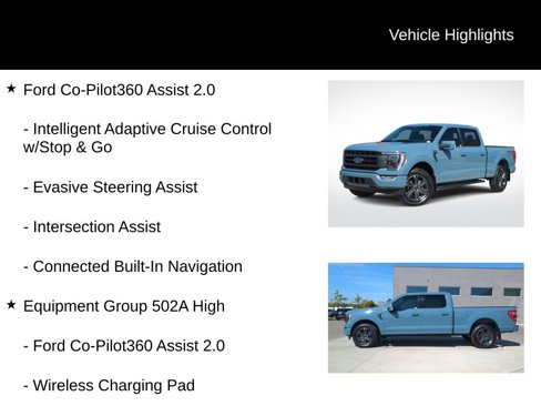 Used 2023 Ford F150 Lariat w/ Equipment Group 502A High image 6