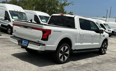 New 2025 Ford F150 Lightning Platinum image 5
