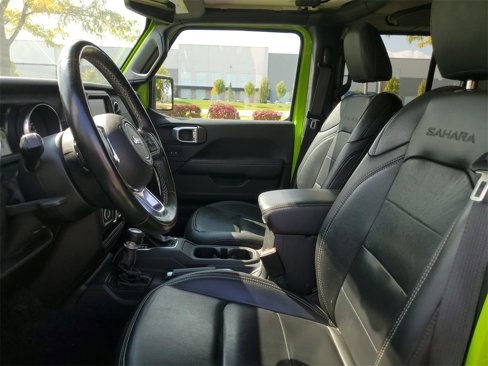Used 2021 Jeep Wrangler Unlimited Sahara w/ Uconnect 4C Nav & Sound Group image 8